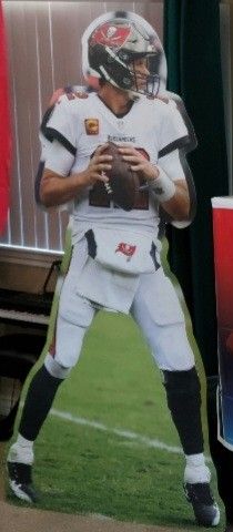 NFL Tom Brady Buccaneers Life-Size Cardboard Cutout 6ft