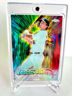 2026 Topps Chrome Nick Kurtz Future Stars Insert #FS-5 Athletics