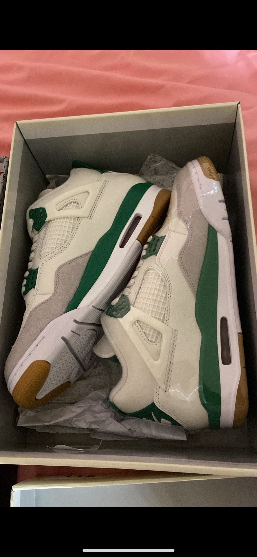 Jordan’s 4s, Pine Green, 