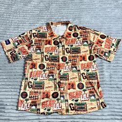 San Francisco Giants Beat LA Aloha shirt sz X-Large Promo 2024 SF Hawaiian XL