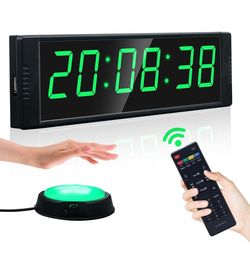Large LED Gym Timer with Remote Control