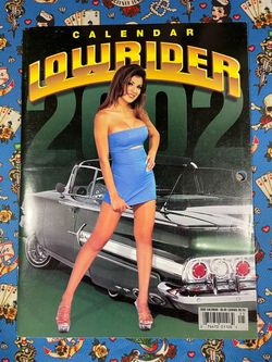 Lowrider 2002 Wall Calendar vintage