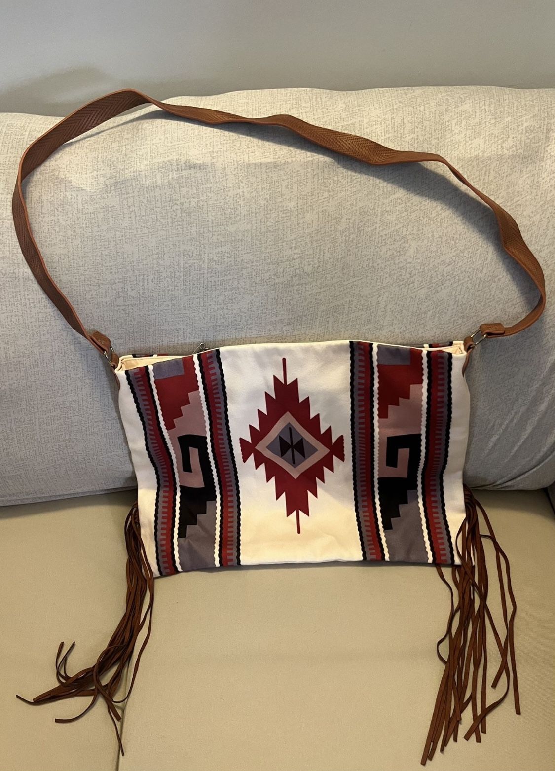 Brand New Southwestern Fringe Bag