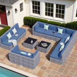 14 Piece Modular Patio Sofa Set Brand New Patio Outdoor Furniture Brand New Patio Set 🆕🚛🚎🆕