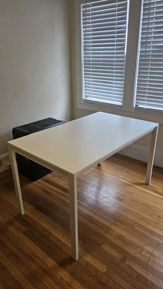 White Ikea Dining Table