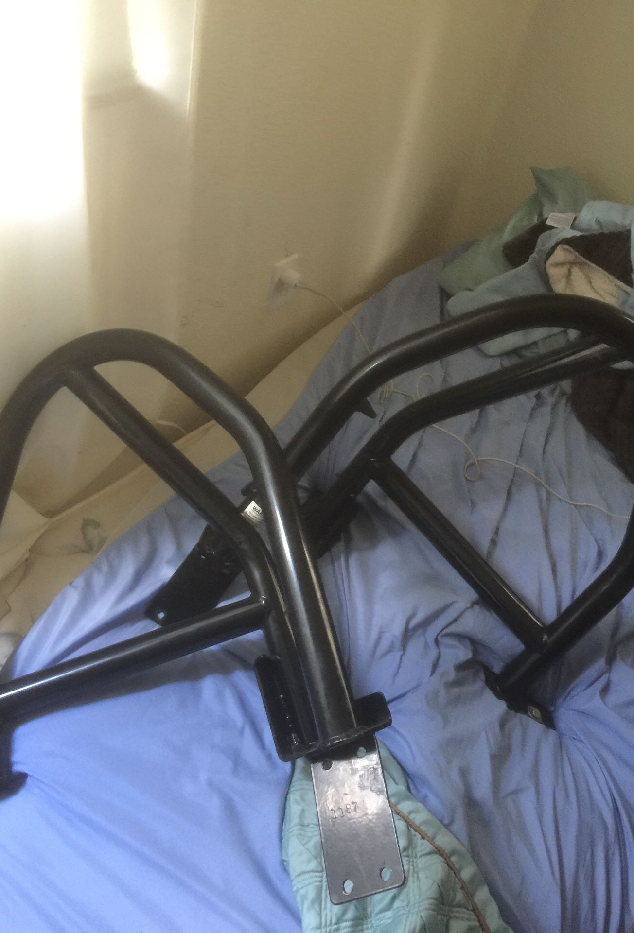 Miata Boss frog Dual Hoop Roll Bar.