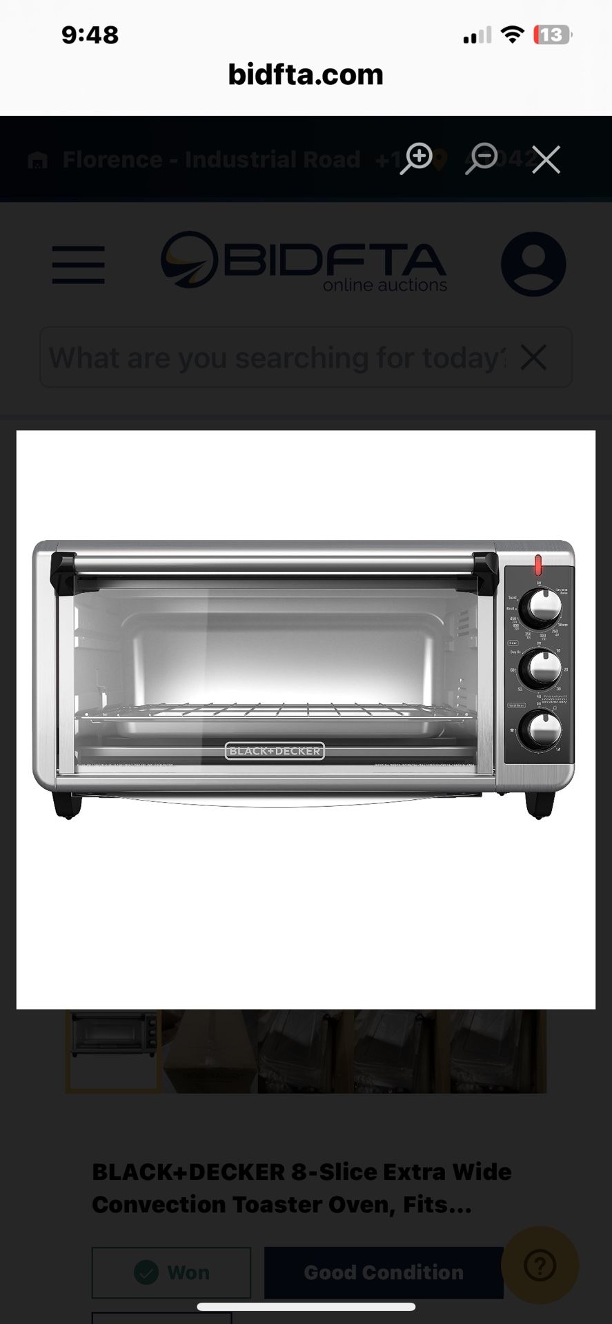 **Brand New Extra Wide Convection Oven