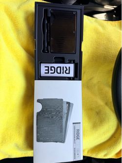 Ridge wallet