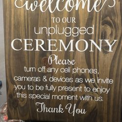 Wedding Signs 