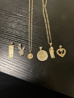 10k 14k pendants