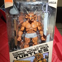 NECA Eastman Laird's Teenage Mutant Ninja Turtles TRICERATON GLADITOR Figure