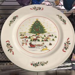 Christmas plates
