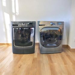 Maytag Front Load Washer And LG Gas Dryer Set