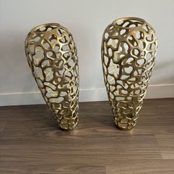 Gold Vases