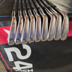 Mizuno Golf Irons And Titleist Wedge