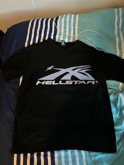 Black light blue Hellstar shirt size small men’s  (only worn once )