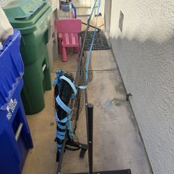 Pickleball Net Full Size On Wheels