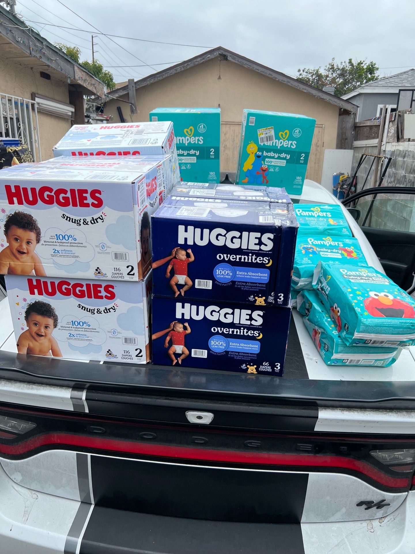 Huggies & Pampers diapers