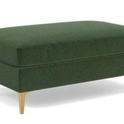 Olive Green Ottoman / Sillon