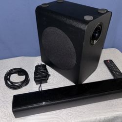 Fansbe Tech Sound Bar Speakers Bluetooth Seldom used Wireless TV Home Theater