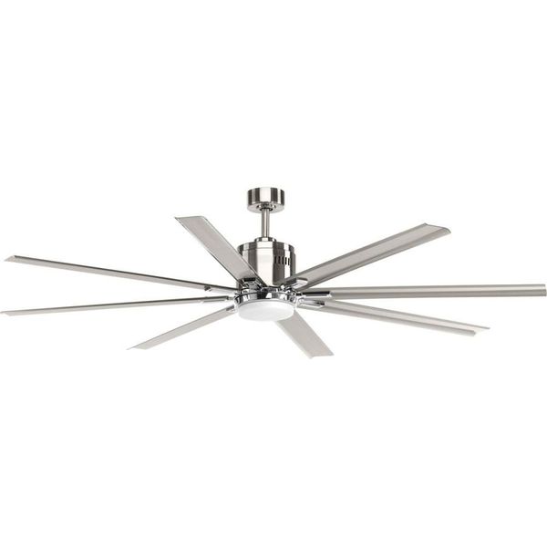 Fanimation Slinger V2 72 In Fan 0581598 Silver With Remote For