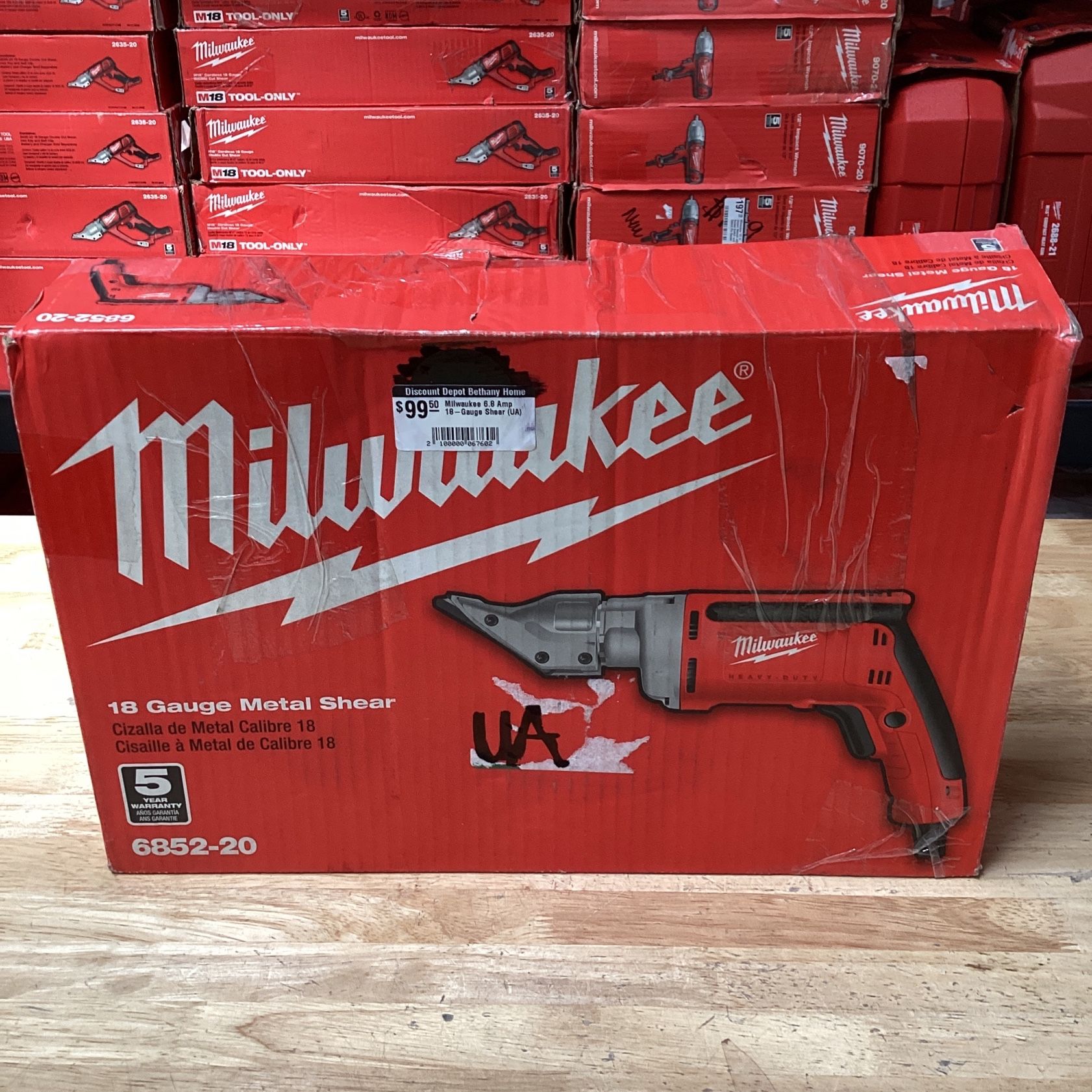 Milwaukee 6852-20 18 Gauge Shear