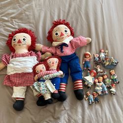 Raggedy Ann & Andy Dolls 