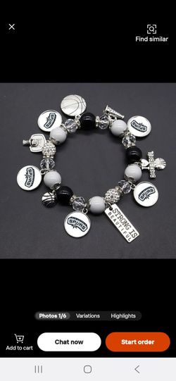 Spurs Charm Bracelet