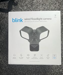 NIB Blink Wired Floodlight Camera