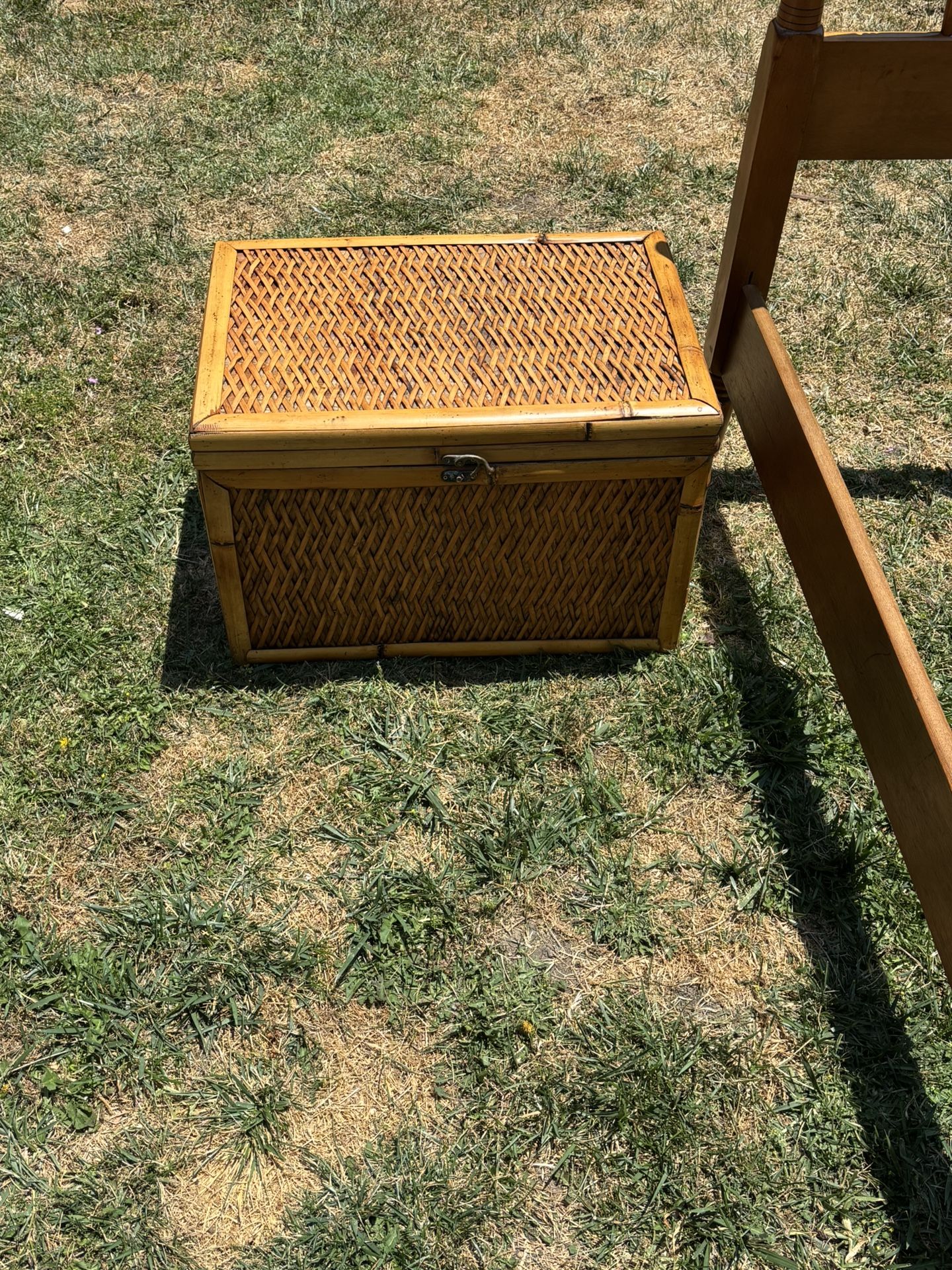 Chest/ Trunk Bamboo & Wood Sturdy