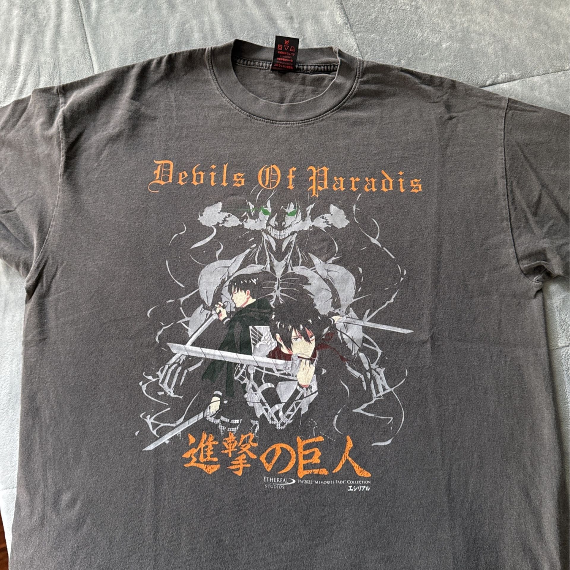 Ethereal Studios Attack On Titan Tee for Sale in Los Angeles, CA 