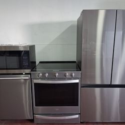 Stainless Steel Kitchen Appliances Delivery Available 