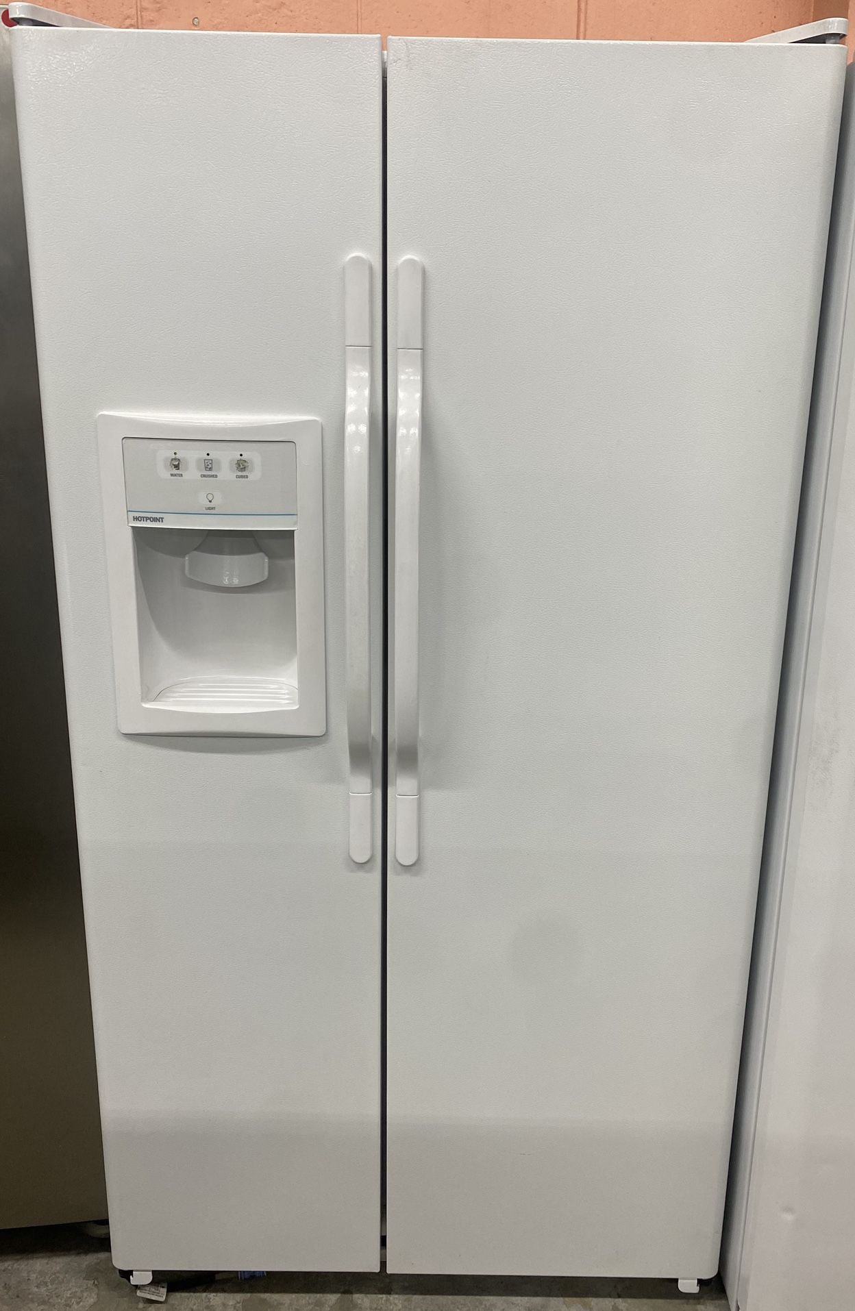 White Side By Side Refrigerator