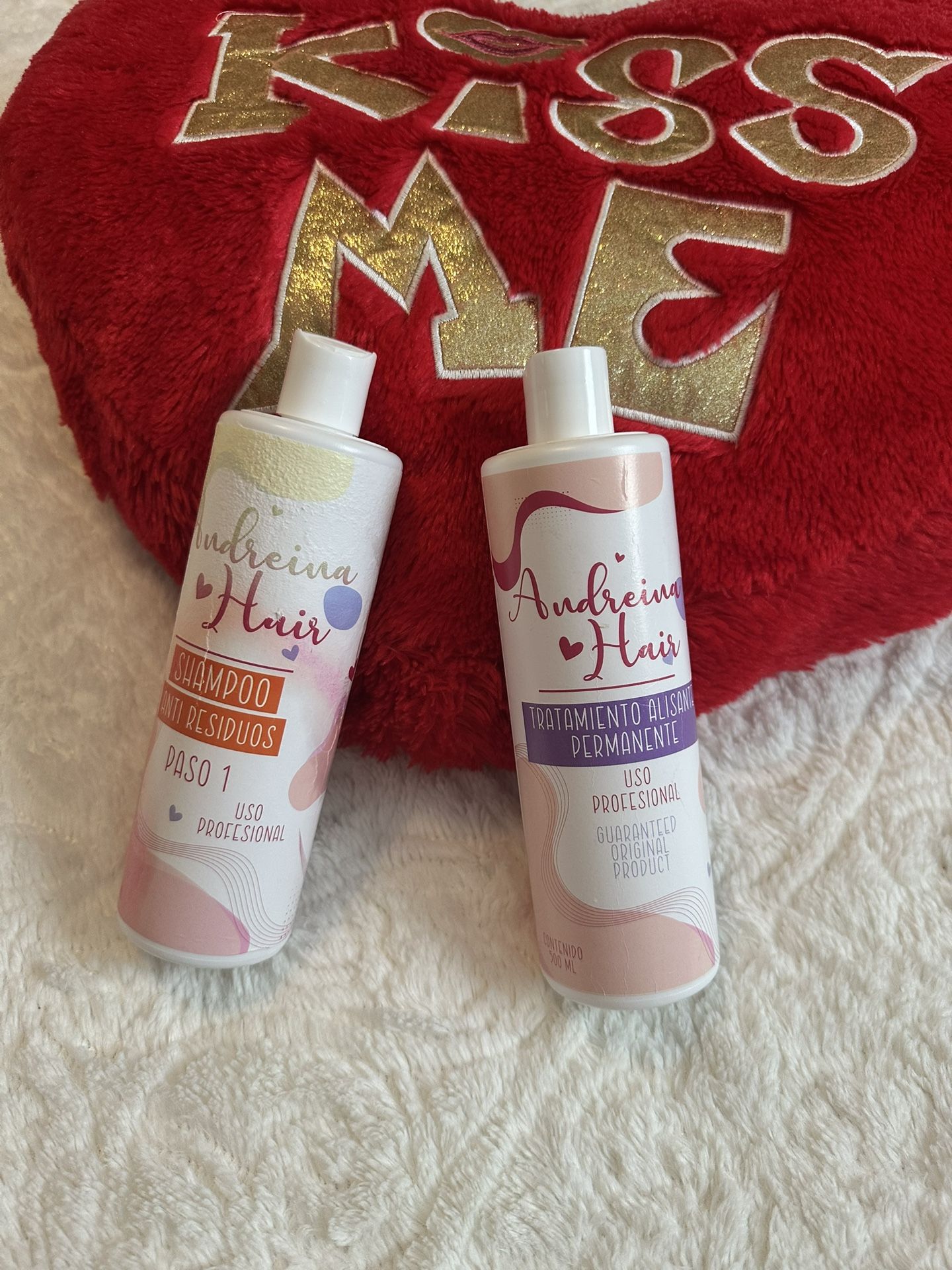 Hair straightening treatment