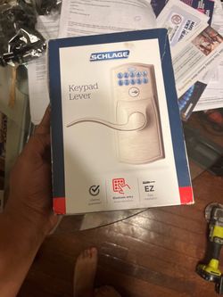 Schlage Keypad Lever Door Lock