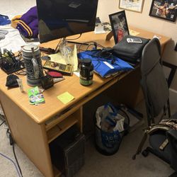 Large Wood Office Desk