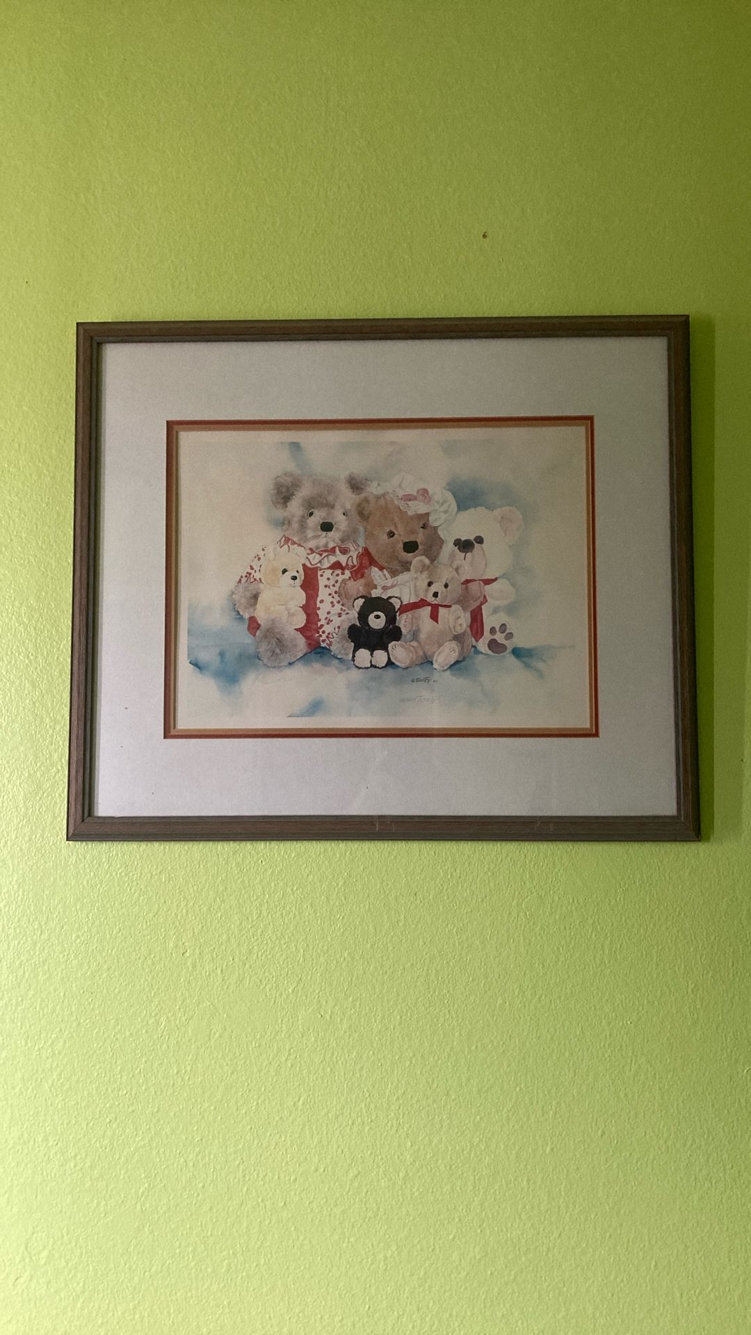 Signed Framed Print - Wendy Tosoff