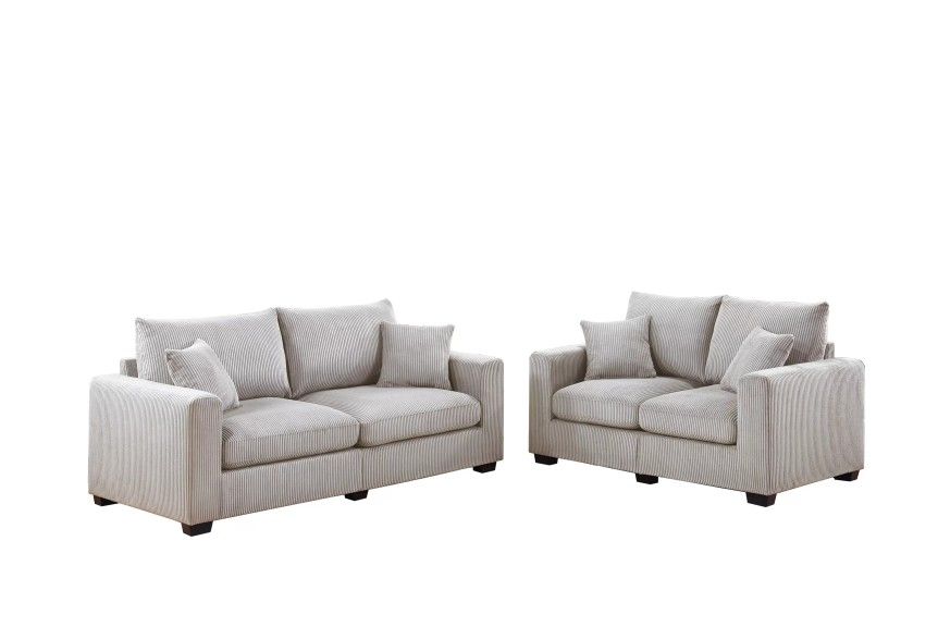 2 Piece Sofa & Loveseat Set