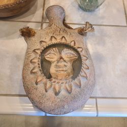 Smaller size Mexican folkart vase