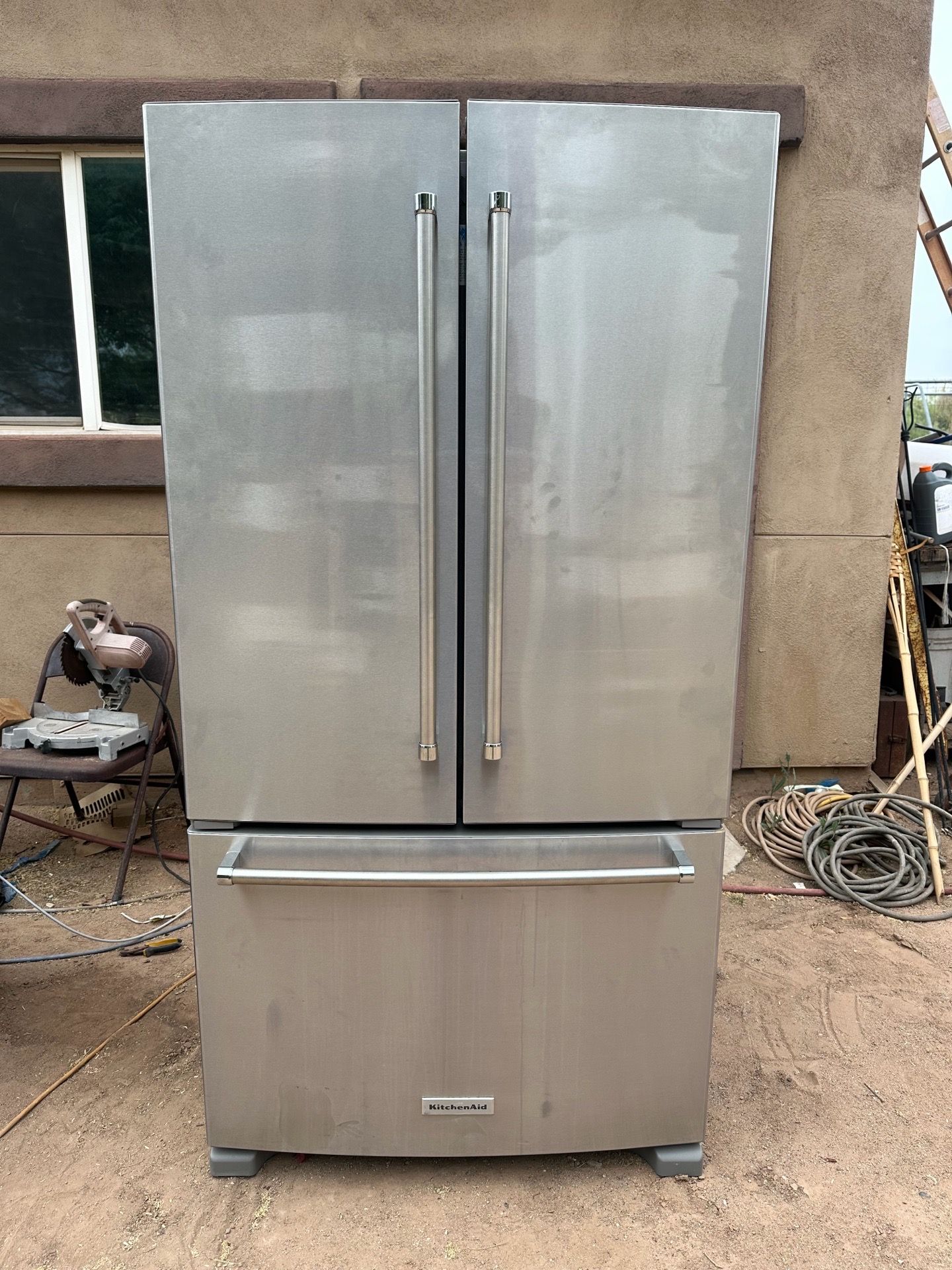 KitchenAid counter de refrigerator