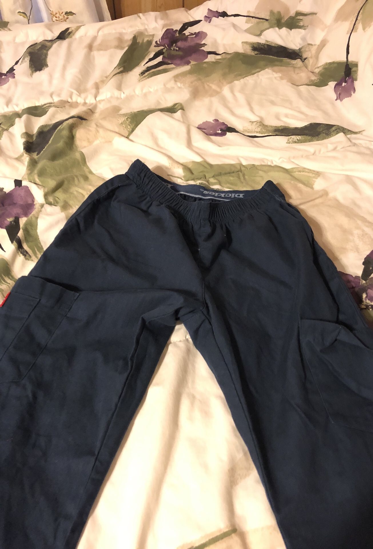 Extra small women’s navy blue scrub pants