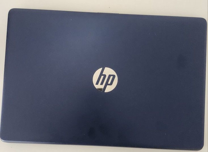 Blue HP Laptop