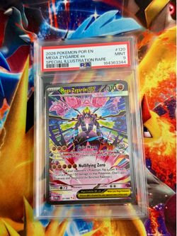 2026 POKEMON POR EN-PERFECT ORDER #120 MEGA ZYGARDE EX SPECIAL ILLUSTRATION RARE PSA 9