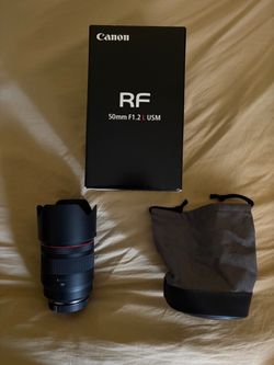 Canon RF 50mm 1.2 Lens