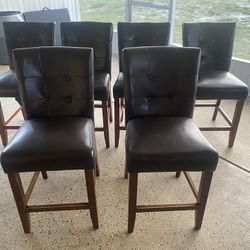 6 High Top Chairs $175 OBO 
