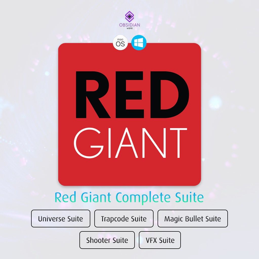 Red Giant Complete Suite (Mac/Pc)