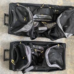 2 Travel Duffel Bags 
