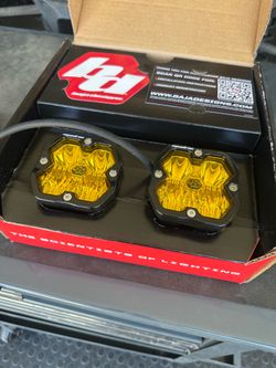 Baja designs squadron 2.0 amber lights