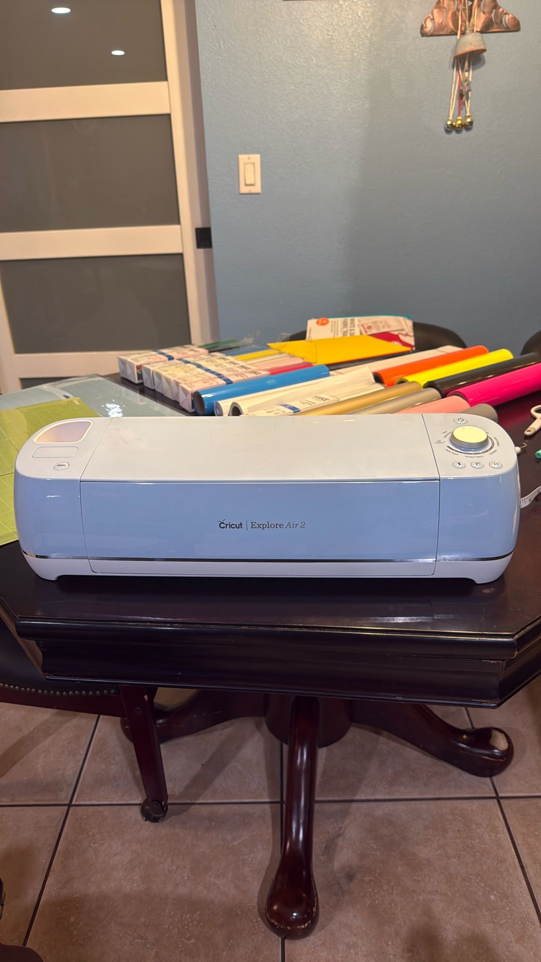 Cricut Explore Air 2 With Cricut Heat Press And Lots Of Vinyls And Accessories
