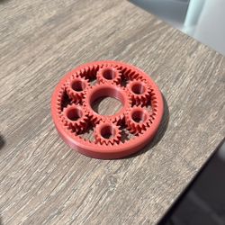 3d printed spinning revolving gears